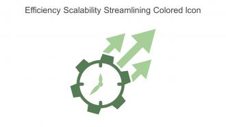 Efficiency Scalability Streamlining Colored Icon In Powerpoint Pptx Png And Editable Eps Format