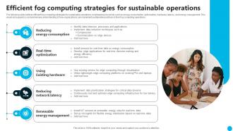 Efficient Fog Computing Strategies For Sustainable Operations