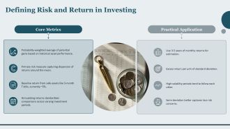 Efficient Frontier Curve Portfolio Optimization PPT Presentation VA Multipurpose Attractive