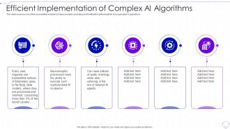 Efficient Implementation Of Complex Ai Algorithms Neuromorphic Computing IT