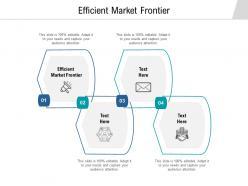 Efficient market frontier ppt powerpoint presentation infographic template graphics download cpb