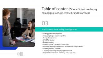 Efficient Marketing Campaign Plan To Increase Brand Awareness Powerpoint Presentation Slides Strategy CD V Best Editable