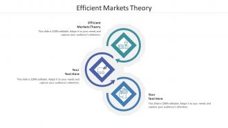 Efficient markets theory ppt powerpoint presentation professional clipart images cpb