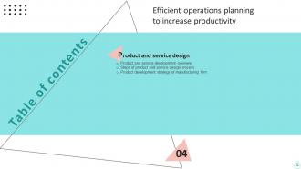 Efficient Operations Planning To Increase Productivity Powerpoint Presentation Slides Strategy CD V Interactive Graphical