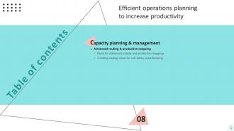 Efficient Operations Planning To Increase Productivity Powerpoint Presentation Slides Strategy CD V Images Captivating