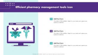 Efficient Pharmacy Management Tools Icon