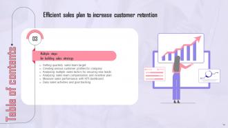 Efficient Sales Plan To Increase Customer Retention Powerpoint Presentation Slides MKT CD V Image Template