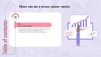 Efficient Sales Plan To Increase Customer Retention Powerpoint Presentation Slides MKT CD V Template Slides