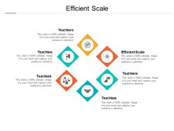 Efficient scale ppt powerpoint presentation professional design ideas cpb