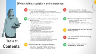 Efficient Talent Acquisition And Management Complete Deck Engaging Visual