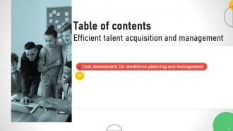 Efficient Talent Acquisition And Management Complete Deck Image Informative