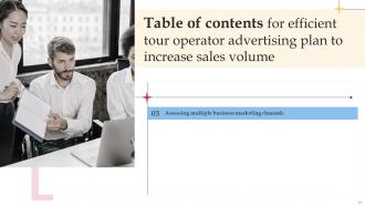 Efficient Tour Operator Advertising Plan To Increase Sales Volume Complete Deck Strategy CD V Analytical Professionally