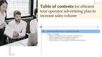 Efficient Tour Operator Advertising Plan To Increase Sales Volume Complete Deck Strategy CD V Colorful Multipurpose