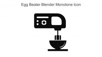 Egg Beater Blender Monotone Icon In Powerpoint Pptx Png And Editable Eps Format