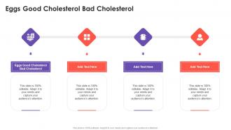 Eggs Good Cholesterol Bad Cholesterol In Powerpoint And Google Slides Cpb