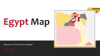 Egypt Map Powerpoint PPT Template Bundles