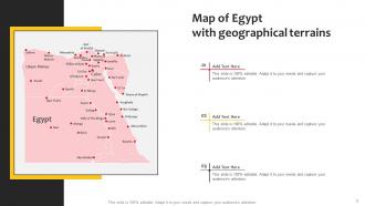 Egypt Map Powerpoint PPT Template Bundles Engaging Downloadable
