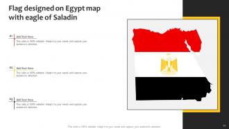 Egypt Map Powerpoint PPT Template Bundles Template Customizable
