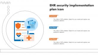 EHR Security Implementation Plan Icon