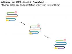 Ei business finance saving arrow diagram flat powerpoint design