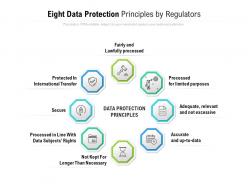 Eight Data Protection Principles By Regulators