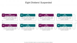 Eight Dividend Suspended In Powerpoint And Google Slides Cpb