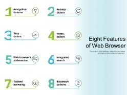 Eight Features Of Web Browser
