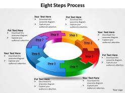 Eight flow diagram steps process 11