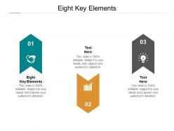Eight key elements ppt powerpoint presentation infographic template objects cpb