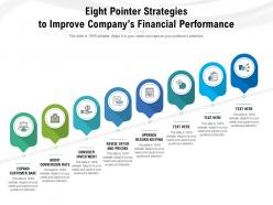 Eight pointer strategies to improve companys financial performance