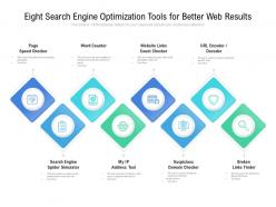 Eight search engine optimization tools for better web results