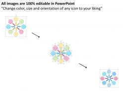 39192421 style circular spokes 8 piece powerpoint presentation diagram infographic slide