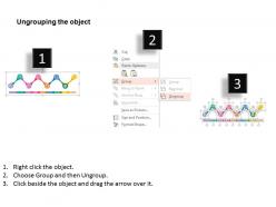 Eight staged zigzag timeline with year based analysis flat powerpoint design