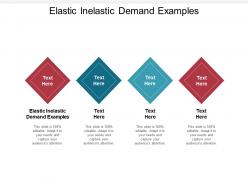 Elastic inelastic demand examples cpb ppt powerpoint presentation outline example topics cpb