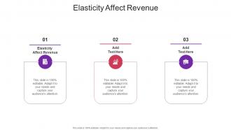 Elasticity Affect Revenue In Powerpoint And Google Slides Cpb