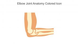 Elbow Joint Anatomy Colored Icon In Powerpoint Pptx Png And Editable Eps Format
