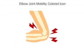 Elbow Joint Mobility Colored Icon In Powerpoint Pptx Png And Editable Eps Format