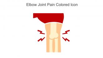Elbow Joint Pain Colored Icon In Powerpoint Pptx Png And Editable Eps Format