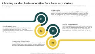 Elderly Care Business Choosing An Ideal Business Location For A Home Care Start Up BP SS
