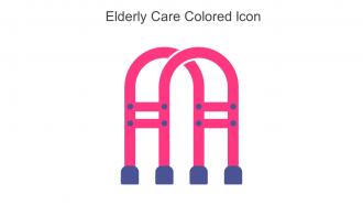 Elderly Care Colored Icon In Powerpoint Pptx Png And Editable Eps Format