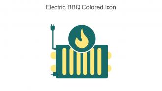 Electric BBQ Colored Icon In Powerpoint Pptx Png And Editable Eps Format