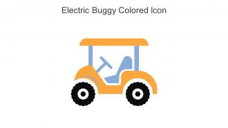 Electric Buggy Colored Icon In Powerpoint Pptx Png And Editable Eps Format