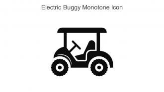 Electric Buggy Monotone Icon In Powerpoint Pptx Png And Editable Eps Format