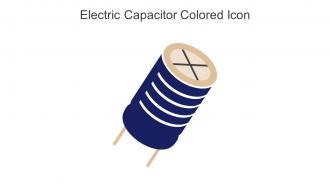 Electric Capacitor Colored Icon In Powerpoint Pptx Png And Editable Eps Format
