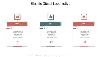 Electric Diesel Locomotive In Powerpoint And Google Slides Cpb