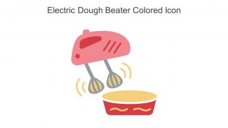 Electric Dough Beater Colored Icon In Powerpoint Pptx Png And Editable Eps Format