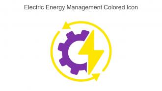 Electric Energy Management Colored Icon In Powerpoint Pptx Png And Editable Eps Format