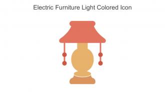 Electric Furniture Light Colored Icon In Powerpoint Pptx Png And Editable Eps Format