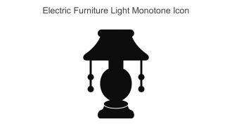 Electric Furniture Light Monotone Icon In Powerpoint Pptx Png And Editable Eps Format