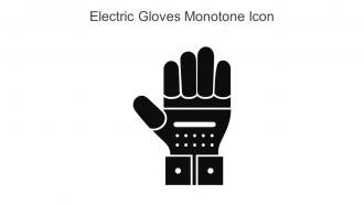 Electric Gloves Monotone Icon In Powerpoint Pptx Png And Editable Eps Format